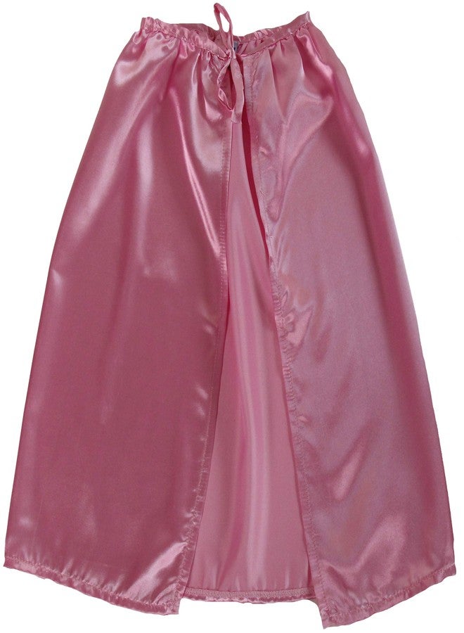 Making Believe Kids Superhero Cape - Satin - Pastel Pink - 20" - Image 1